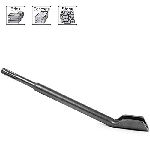 Image of S&R SDS-Plus Gouge Chisel – 14x250x22mm Hollow Chisel for Channeling Concrete | Heavy-Duty & Precision Cutting