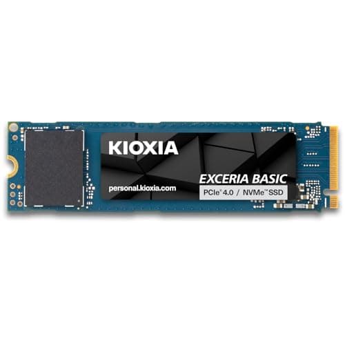 Image of KIOXIA EXCERIA BASIC – 2TB M.2 2280 NVMe SSD – PCIe 4.0, up to 7300/6800 MB/s Read/Write Speed – Internal Drive for Notebook, Laptop, Desktop PC, Gaming
