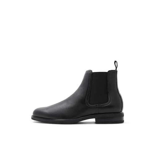 Image of ALDO Men's Bristoll-Wide Ankle Boot, Black, 10 UK