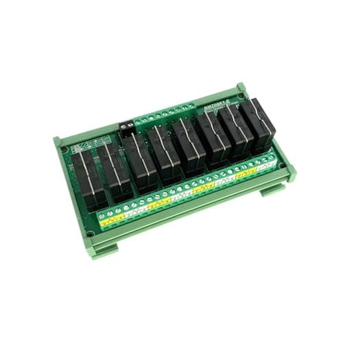 Image of BALYDLUL 8CH Optocoupler Isolated Pluggable Relay Module Contact Capacity 16A Trigger Signal 1.8V/3.3V-5V/12V/24V(Control voltage 12V,Trigger 1.8V)