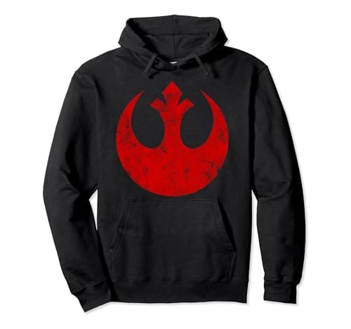 Image of Star Wars Rebel Faded Logo Pullover Hoodie