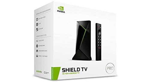Image of NVIDIA SHIELD Android TV Pro Streaming Media Player; 4K HDR movies, live sports, Dolby Vision-Atmos, AI-enhanced upscaling, GeForce NOW cloud gaming, Google Assistant Built-In, Works with Alexa