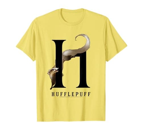 Image of Harry Potter Hufflepuff Bandger H T-Shirt
