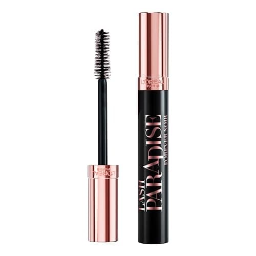 Image of L'Oréal Paris Mascara, Paradise Forever Noir Mascara – Spectacular Volume & Length – Ultra-Black Intense Finish – Tested Under Ophthalmological Control – Gentle for Sensitive Eyes
