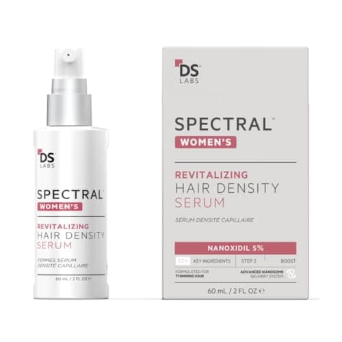 Image of Spectral.CSF Leave In Serum to Support Hair Growth in Women by DS Laboratories – For Thinning Hair in Women, Experience Thicker, Fuller Hair (2 fl oz)