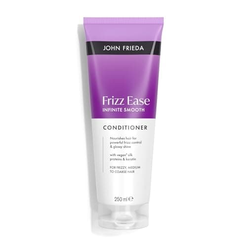Image of John Frieda Frizz Ease Infinite Smooth Conditioner 250ml. Anti Frizz Conditioner for Smooth Hair Care, Humidity Control and Soft Feel