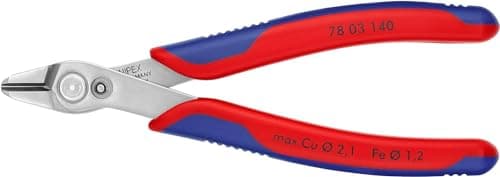 Image of KNIPEX Electronic Super Knips XL with Multi-Component Handles 140 mm, 78 03 140