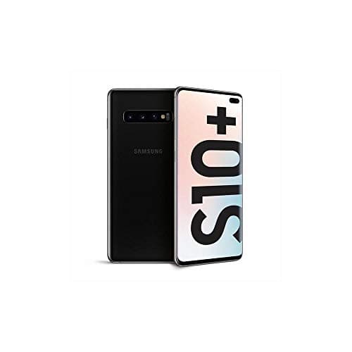 Image of Samsung Galaxy S10+ Mobile Phone; Sim Free Smartphone - Prism Black, (UK Version)
