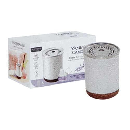 Image of Yankee Candle Peaceful Lavender & Sea Salt Ultrasonic Diffuser Starter Kit