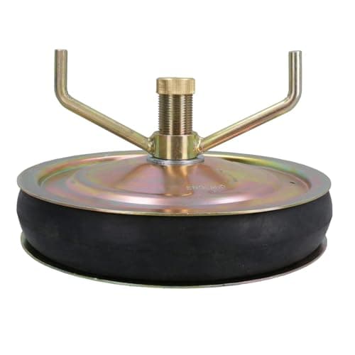 Image of Steel Drain Test Pipe Bung/Plug 12" (300mm) Plumbing Stop Tube Blanking Cap