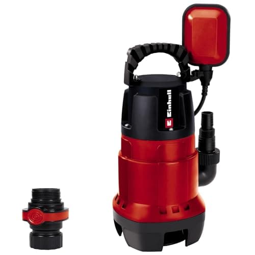 Image of Einhell Dirty Water Pump 780W for Extraction of Ponds, Excavations, Cellar Areas and Rain Water, Ø35 mm Foreign Particles, 15,700 L/h Delivery Cap, Float Switch, Carry Handle, Cable Rewind GC-DP 7835