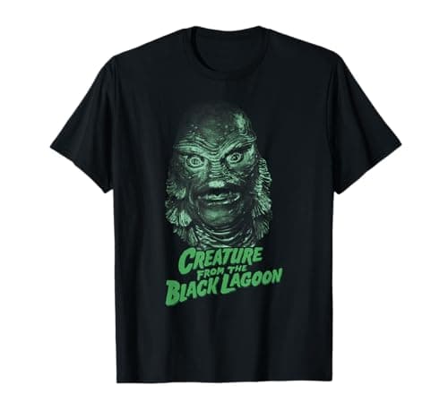 Image of Universal Monsters Creature From The Black Lagoon Portrait T-Shirt