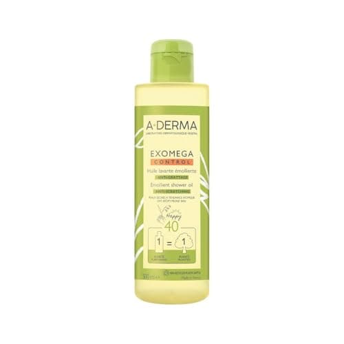 Image of A-DERMA Exomega Control Shower Oil, 500 ml Shower Gel