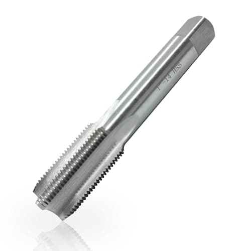 Image of Lzcdelyxiao 1"-14 Tap UNF Right Hand Straight Flute Thread Tap Machine Tap 1"-14 TPI Nominal Diameter 1" Thread Per Inch 14 Fin Thread Tolerance Grade 2B Tapping Thread High Speed Steel HSS