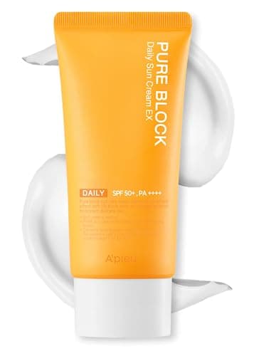 Image of APIEU Pure Block Natural Sun Cream Spf45/Pa+++
