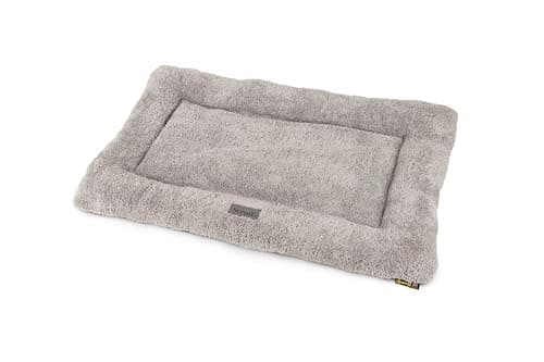 Image of Scruffs Cosy Dog Crate Mat (M), 90 x 60cm, Grey