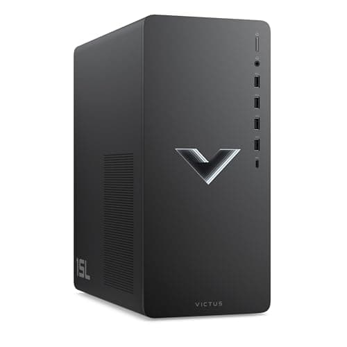 Image of HP Victus 15L Gaming Desktop PC TG02-1009na | Intel® Core™ i5-13400F Processor | 8GB DDR4 RAM | 512GB SSD | NVIDIA® GeForce RTX™ 3050 GPU 8GB DDR6 | Microsoft Windows 11 Home | Mica Silver