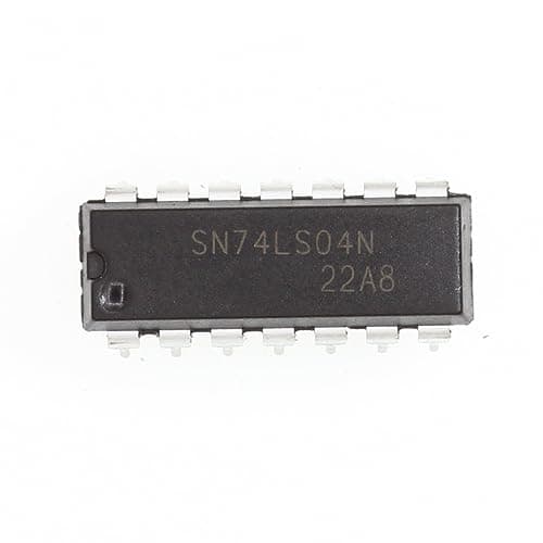 Image of 10 Pieces SN74LS04N Logic Gates IC DIP-14