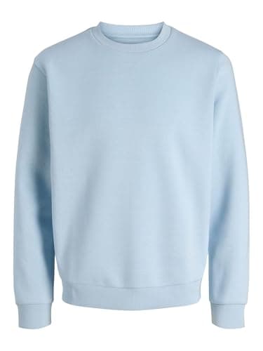 Image of JACK & JONES Mens Jjebradley Sweat Crew Noos, Celestial Blue, XXL UK