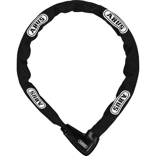 Image of ABUS Steel-O-Chain 9808K chain lock - Bike lock with XPlus cylinder for protection against tampering - security level 11 - 8 mm thick - 140 cm long - Black