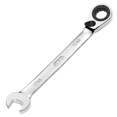 Image of Draper 51999 Hi-Torq Metric Reversible Ratcheting Combination Spanner, 12mm