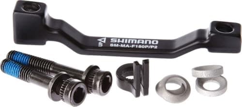 Image of SHIMANO Unisex - Adult 1 Brake Mounts & Adaptor, Black, One Size