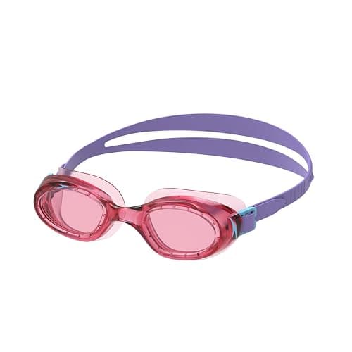 Image of Speedo Kids Unisex Junior Futura Hydro Swim Goggles, Pink, One Size