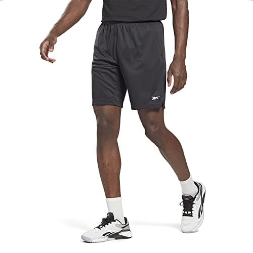 Image of Reebok Men's Training Knit Shorts Night Black M