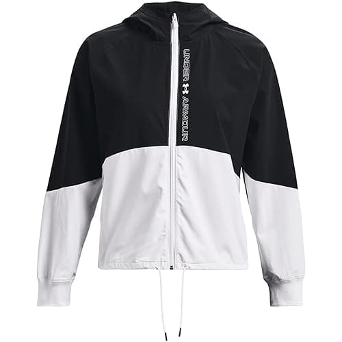 Image of Under Armour Women's Woven FZ Jacket, Windbreaker Jacket with UA Storm Technology, Breathable and Lightweight Women's Running Jacket