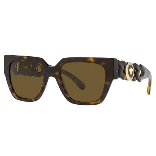 Image of Versace 0VE4409 108/73 53 (VER24) Ladies Havana Sunglasses
