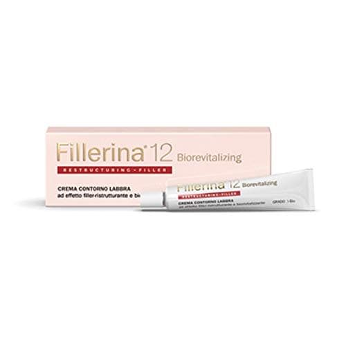 Image of LABO FILLERINA 12 BIOREVITALIZING RESTRUCTURING FILLER Lip Contour Cream Filler Effect Biorevitalizing Lip Antiage Cream Grade 5 - Bio 15ml