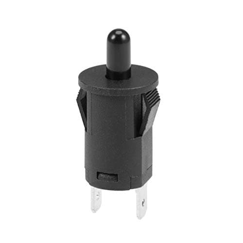 Image of sourcing map Refrigerator Door Light Switch 10mm Momentary Fridge Switch Normally Closed PB35 AC 250V 3A Black