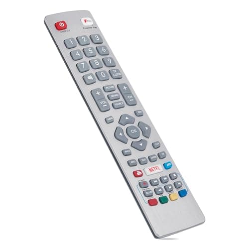 Image of Replacement Sharp TV Remote Control, Universal TV Remote Sharp Remote Controls for Smart TV with 4 Shortcuts Button, No Setup Required