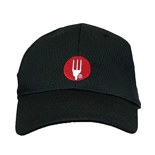 Image of Chef Works Logo Cool Vent Baseball Cap, Black, One Size