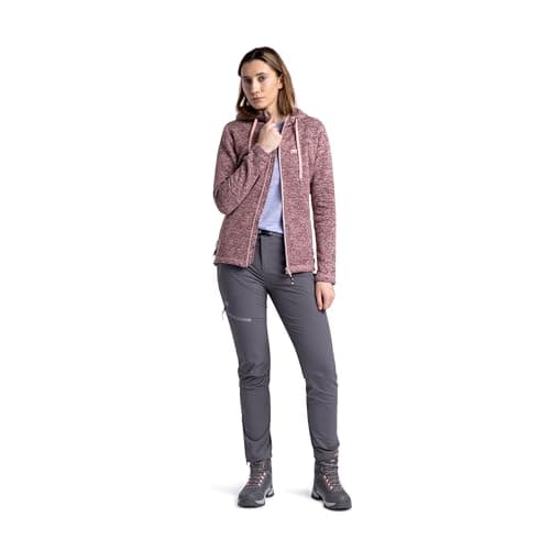 Image of Trespass Womens Hoodie Fleece Jacket Full Zip Female Walking Casual Odelia