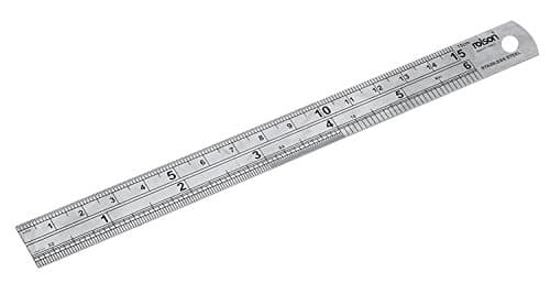 Image of Rolson 50822 150 Mm Stainless Steel Ruler