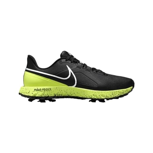 Image of Nike Unisex React Infinity Pro Golf Shoes, Black White Cyber, 7.5 UK