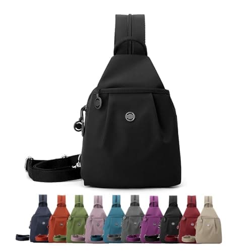 Image of KZJXMH 2026 Premium 3 In 1 Anti-Theft Travel Tote Bag, Waterproof 2-Way Commuter Bag, Large Capacity Multi-pocket Convertible Crossbody Bags For Hiking, Traveling, And Shopping(Black)