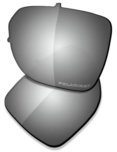 Image of Saucer Premium Replacement Lenses for Oakley Castel OO9147 Sunglasses High Defense - Chrome Metal Polarized