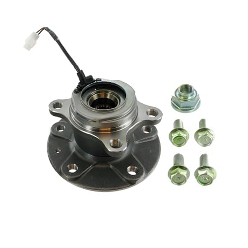 Image of SKF Wheel Bearing Kit With Integrated ABS Sensor VKBA 7167 Rear Axle Right Side Height 173 mm Length 153 mm Width 153 mm - OE Quality