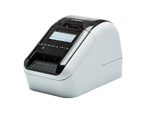 Image of Brother QL-820NWB Label Printer with Wi-Fi, USB 2.1, LCD Display, Automatic Cutting and Black and Red Printing