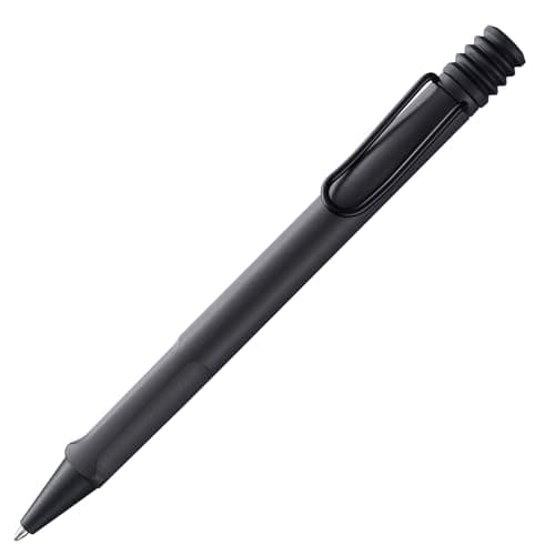 Image of Lamy safari umbra - Ballpoint Pen with ergonomic grip & line width M - for pleasant long writing - made of robust ASA plastic – including large capacity refill M 16 in black