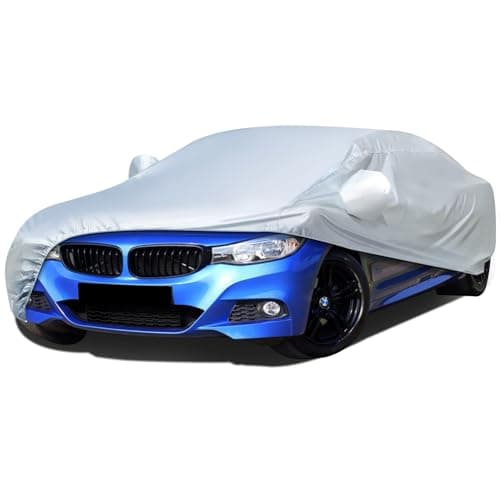 Image of totpuc Full Car Cover, Dust-Proof, Scratchproof and UVproof, Universal Car Cover for Indoor and Outdoor Use, Weatherproof, 450 * 190 * 150CM