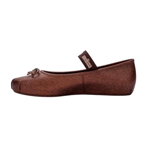 Image of Melissa Sophie Ballet Flats for Women, Bronze, 8 UK