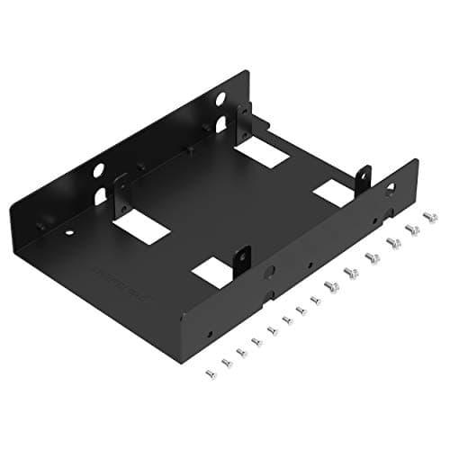 Image of SABRENT 2.5 Inch to 3.5 Inch Internal Hard Disk Drive Mounting Bracket Kit (BK-HDDF)