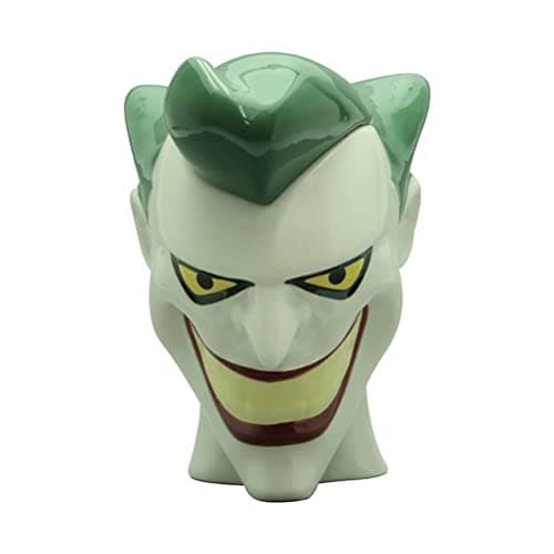 Image of ABYSTYLE DC Comics Batman The Joker Head 3D Shaped Ceramic Novelty Coffee & Tea Mug
