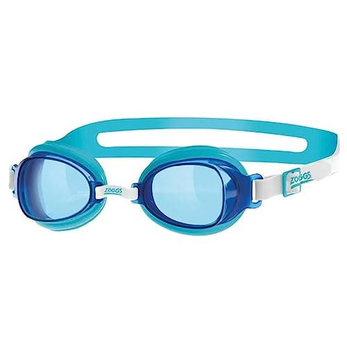 Image of Zoggs Unisex Adult Otter Swimming Goggles - Aqua/White/Tint, One Size