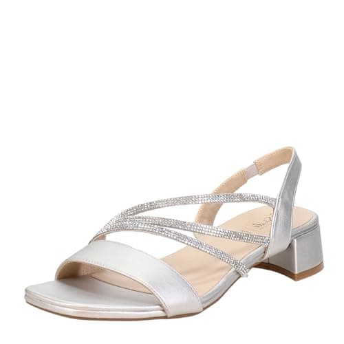 Image of LifeStride Women's, Joy Sandal, Silver, 8.5 Wide