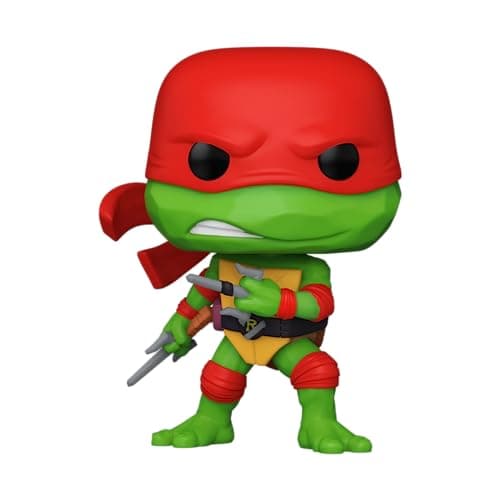 Image of Funko Pop! Movies: Teenage Mutant Ninja Turtles - (Teenage Mutant Ninja Turtles (TMNT) ) Raphael - Collectable Vinyl Figure - Gift Idea - Official Merchandise - Toys for Kids & Adults - Movies Fans