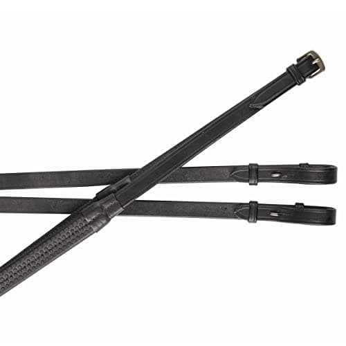 Image of Collegiate Rubber Reins IV, Black, 5/8"x54"
